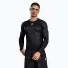 Pánské tričko longsleeve rashguard  Venum G-Fit Air Men'S Long Sleeve Rashguard deep black/desert sand