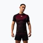 Pánské tričko Venum Tactical XT Rashguards black/burgundy/gold