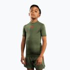 Dětské tréninkové tričko Venum Contender Rashguards Jr khaki
