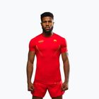 Pánská tréninková tričko Venum X WOW FC Rashguards fury red/gold
