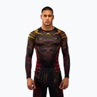 Pánský rashguard Longsleeve Venum Quetzal Fury Rashguard black/fury red/tangerine