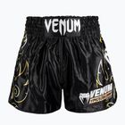 Pánské tréninkové šortky Venum VTC Flames Muay Thai black/gold