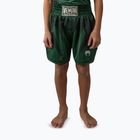 Dětské tréninkové šortky Venum Attack Kids Boxing forest green/off white