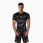 Pánský rashguard Venum Matupa Short Sleeve black/grey/gold