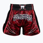 Pánské tréninkové šortky Venum Wolf Attack Muay Thai Shorts black/red