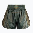 Treninkové šortky Venum Stealth Muay Thai Khaki/Dark Green