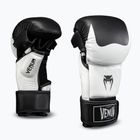 MMA rukavice Venum Attack 2.0 Sparring Leather black/white