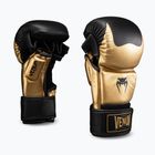 MMA rukavice Venum Attack 2.0 Sparring Leather gold/black