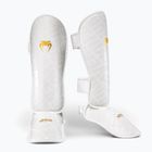 Chrániče holení Venum Contender 1.5 XT 3D Shin white/gold