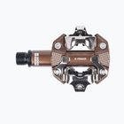 LOOK X-Track Gravel bike pedály hnědé 22561