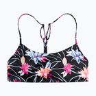 Horní díl plavek ROXY Active Bralette 2021 anthracite/floral flow