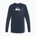 Dětské plavecké tričko Quiksilver Solid Streak LS Y navy blazer