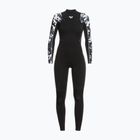 Dámský neopren   ROXY 3/2 Elite XT ST Printed FZ GBS true black/black flowers