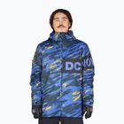 Pánská snowboardová bunda DC Propaganda angled tie dye royal blue
