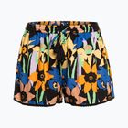 Dámské plážové šortky ROXY Salty Tan 2021 anthracite flower jammin