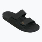 Pánské nazouváky Quiksilver Rivi Leather Double Adjust black 1