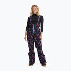 Dámské snowboardové kalhoty ROXY X Rowley Insulated Bib true black darkreds floral