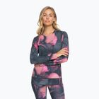Dámská termoakční mikina ROXY Daybreak Top true black pansy pansy