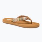 Dámské žabky ROXY Porto Raffia II multi/olive