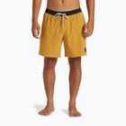 Pánské plavecké šortky  Quiksilver Original Straight 17 mustard