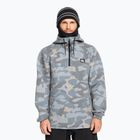 Pánská snowboardová mikina Quiksilver Shredder Hoodie puzzle camo ice flow