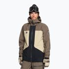 Pánská snowboardová bunda Quiksilver Forever Stretch Gore-Tex canteen