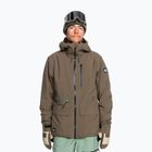 Pánská snowboardová bunda Quiksilver Quest Stretch 20K canteen