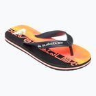 Dětské žabkyQuiksilver Molokai Art 25 Youth fiery coral wordblock
