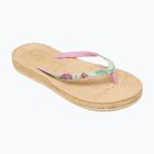 Dámské žabky ROXY South Beach III green/pink