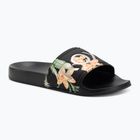 Dámské nazouváky ROXY Slippy II black/green print