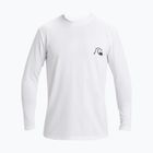 Pánské plavecké triko Longsleeve Quiksilver DNA Bubble Logo white