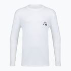 Pánské plavecké triko Longsleeve Quiksilver DNA Bubble Logo white