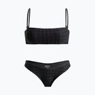 Dámské dvoudílné plavky ROXY Bandeau Cheeky anthracite