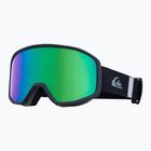 Pánské snowboardové brýle Quiksilver Harper black/clux ml green