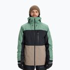 Pánská snowboardová bunda Quiksilver Sycamore Block 20K dark ivy