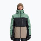 Pánská snowboardová bunda Quiksilver Sycamore Block 20K dark ivy