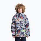 Dětská snowboardová bunda DC Basis Print Youth outer world black