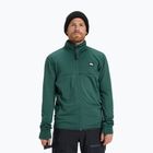 Pánská snowboardová mikina Quiksilver Steep Point Full Zip Fleece trekking green