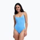 Dámské jednodílné plavky ROXY Paradise Wave silver lake blue make a splash