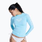 Dámské plavecké tričko Longsleeve ROXY Whole Hearted tanager turquoise