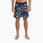 Pánské koupací šortky Quiksilver Surfsilk Scallop 18" dark navy interact floral