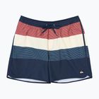 Pánské koupací šortky Quiksilver Stretch Scallop Volley 16" dark navy tijuana