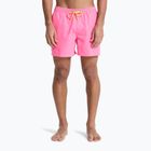 Pánské koupací šortky Quiksilver Everyday Solid Volley 15" pink lemonade