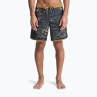 Pánské koupací šortky Quiksilver Surfsilk Scallop 18" black sundown