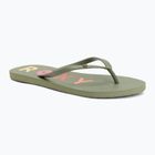 Dámské žabky ROXY Sandy III oil green