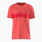 Pánské tenisové tričko Lacoste TH8986 mango tree red/grenadine