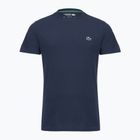 Pánské tenisové tričko Lacoste TH0003 navy blue/white