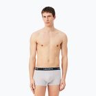 Pánské boxerky Lacoste 5H1300 3 pack silver chine/flagstone/black