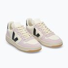 Dámské boty VEJA V-10 Prime Leather pure/black/parme