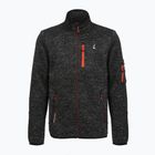 Pánská fleecová mikina Aulp Navoy Melanged Knit black 1
